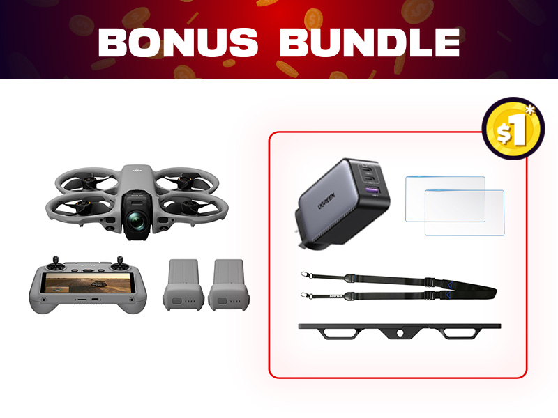 DJI Avata 360 Fly More Combo + $1 Bonus Bundle